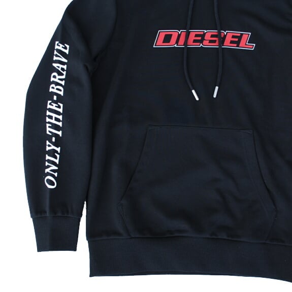 DIESEL ディーゼル パーカー スウェット プルオーバー 長袖 メンズ　S-GIRK-HOOD-K10 BLACK | BEES HIGH  powered by BASE