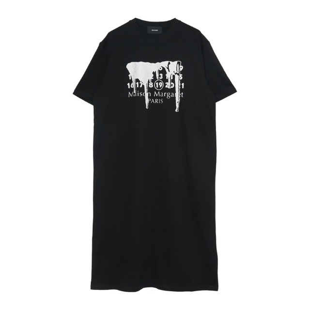 MAF114DEC マーガレットドロ Tシャツワンピース_22-4491D