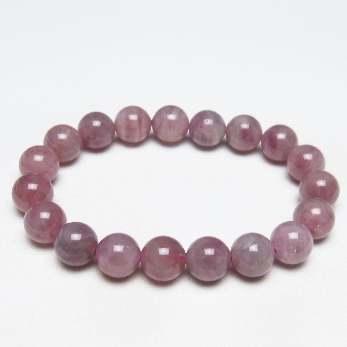 ローズクォーツ ブレスレット 11mm 一点物 メール便可 [M便 1/10] 111-36758