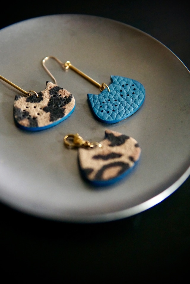 ミトオシのよいネコ（14kgfレギュラー LEOPARD：BLUE）