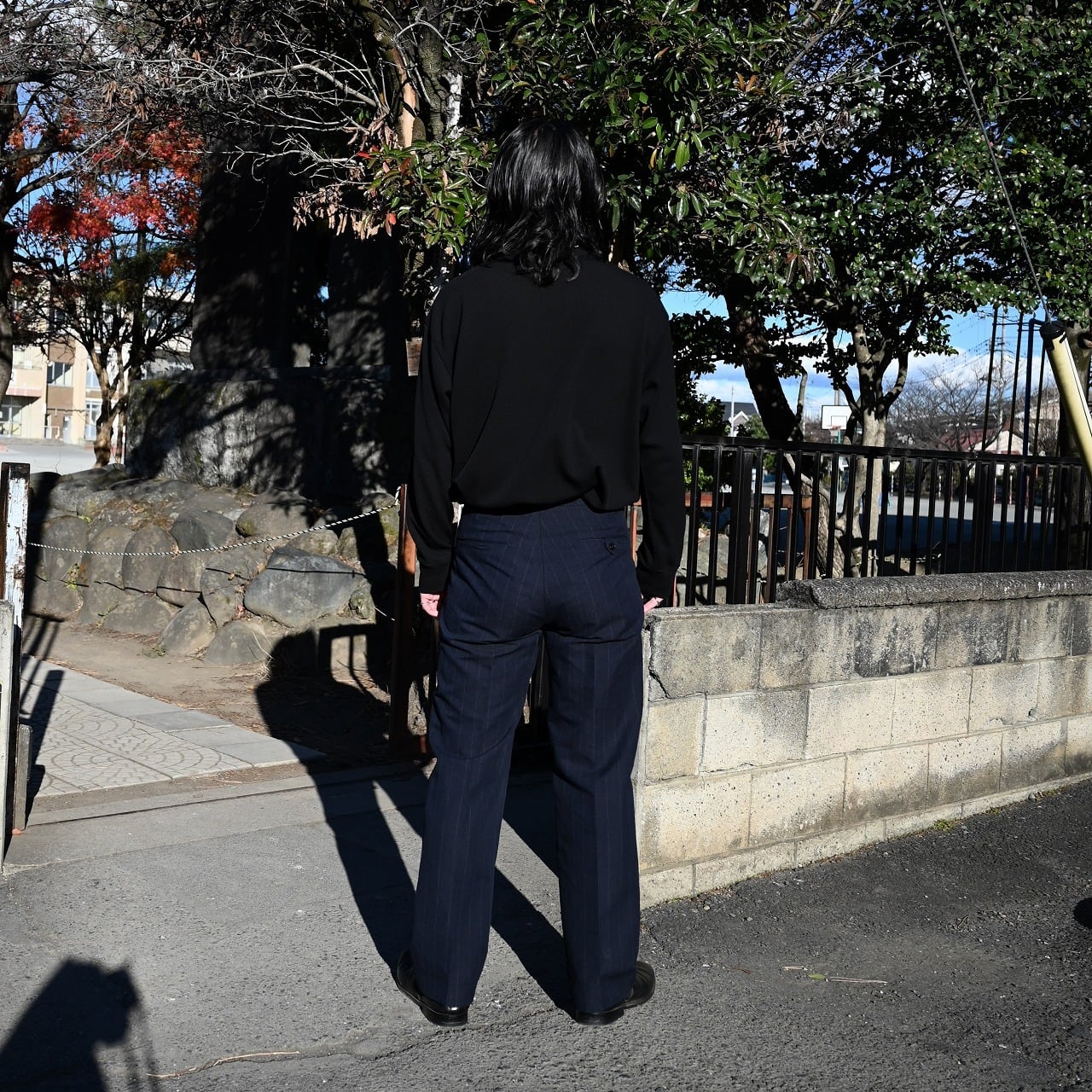 OLD JOE / DOUBLE-PLEATED SMARTY TROUSER | GANKO