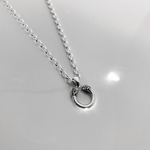 CROWN HORSESHOE NECKLACE / クラウンホースシューネックレス
