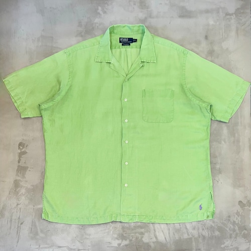 Polo Ralph Lauren “CALDWELL” Linen × Silk Shirt