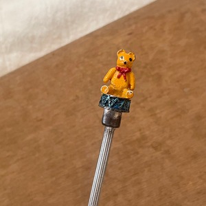 立体テディベアのティースプーン