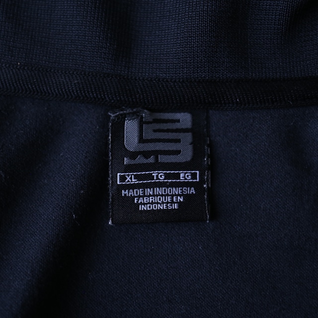"NIKE" different fabric switching design over silhouette track jacket
