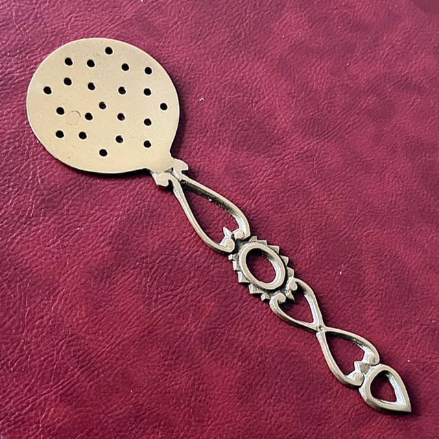 真鍮製スキミングスプーン