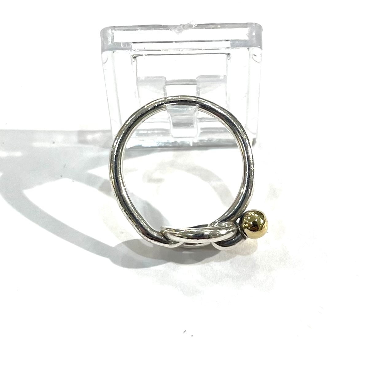 TIFFANY&CO】【11-12号】2708 コンビ 結コンビツイストノットリング