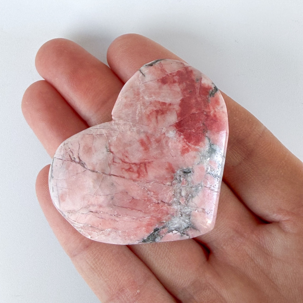 ピンクジャスパー ハート * Jasper * 天然石