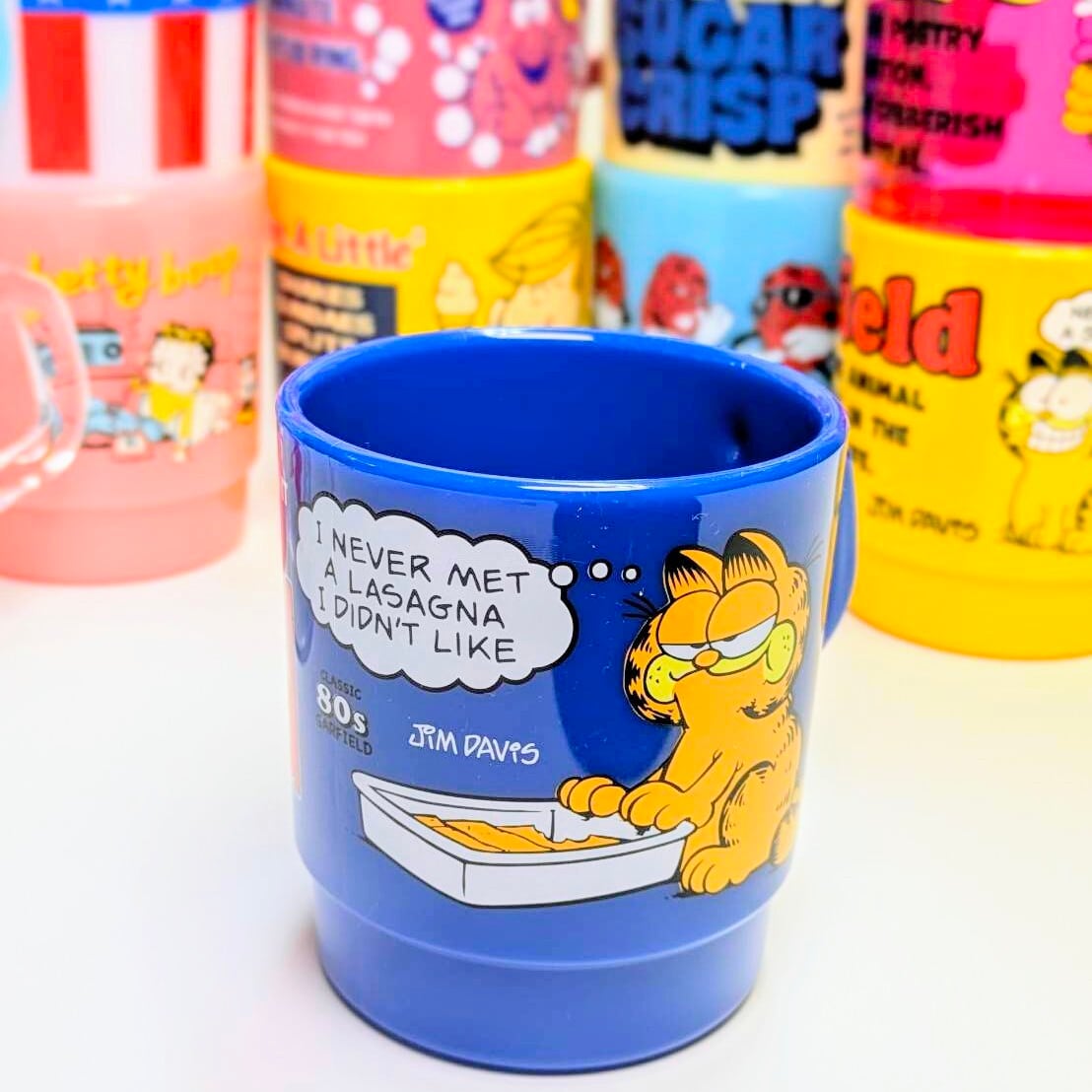 STACKING MUG / スタッキングマグ 積み重ねられるマグ Garfield