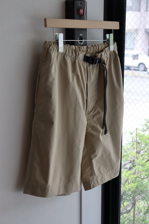 EVCON "NYLON CLIMBING SHORTS (BEIGE) "