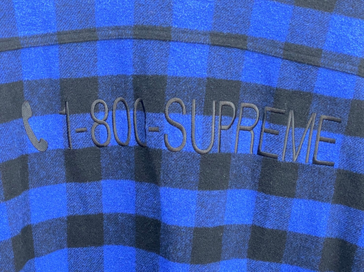 Supreme 1-800 BUFFALO PLAID SHIRT ROYAL XL 75KG7163 | BRAND Supreme 1-800 BUFFALO PLAID SHIRT ROYAL XL 75KG7163 | BRAND