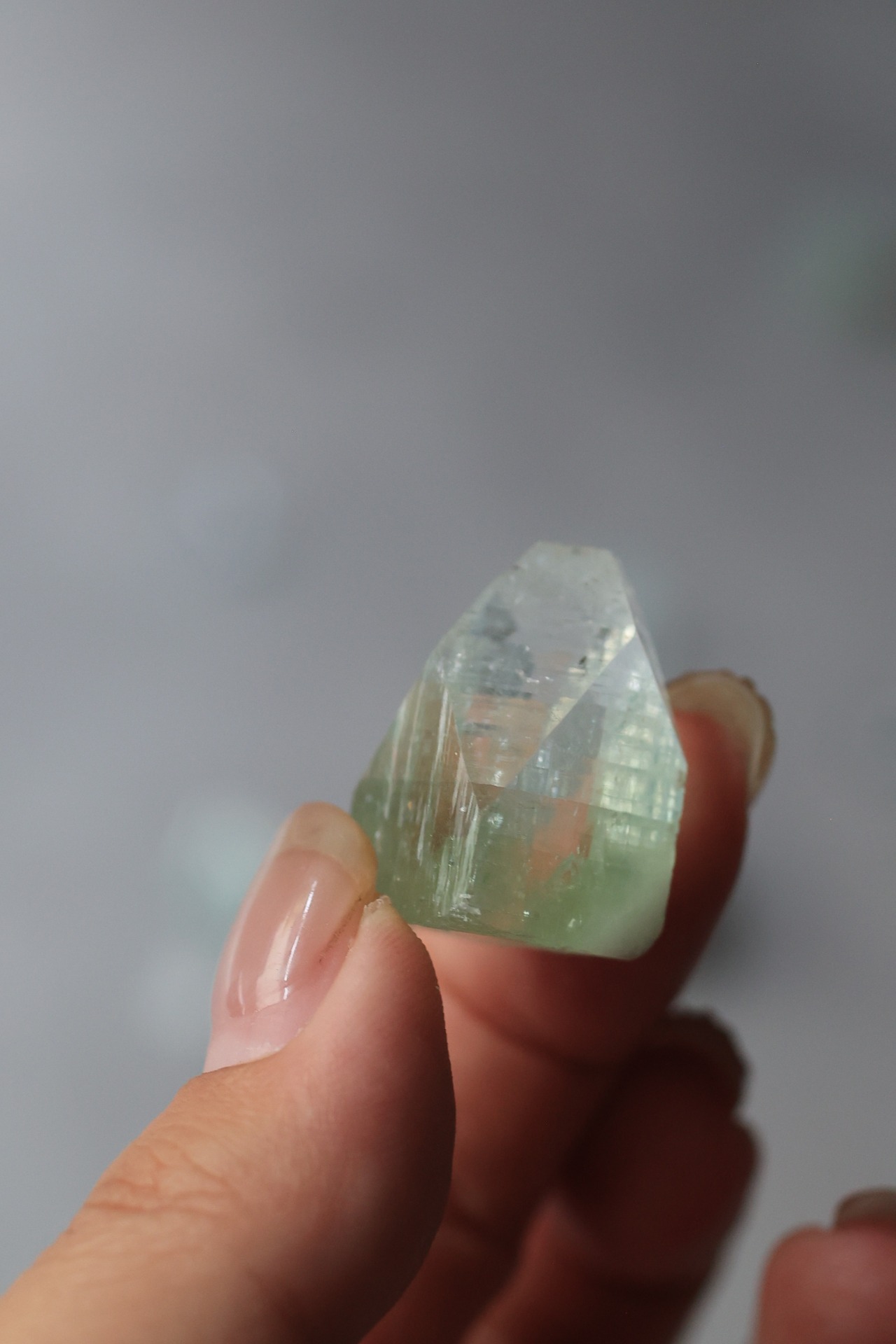 グリーンアポフィライト 「森のひと滴」Green Apophyllite ◇ 天然石・鉱物・パワーストーン・原石 | st00381