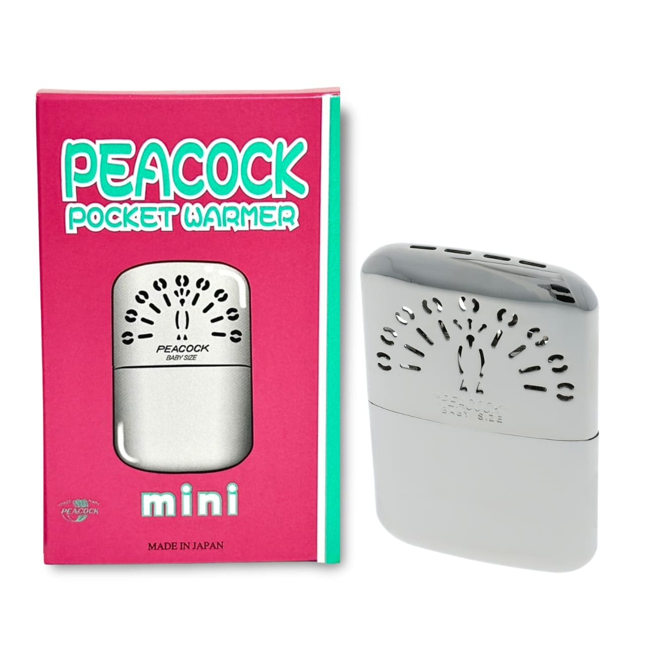 M HAKKIN PEACOCK Mini Pocket Warmer | PEACOCK ｜HAKKIN WARMERS