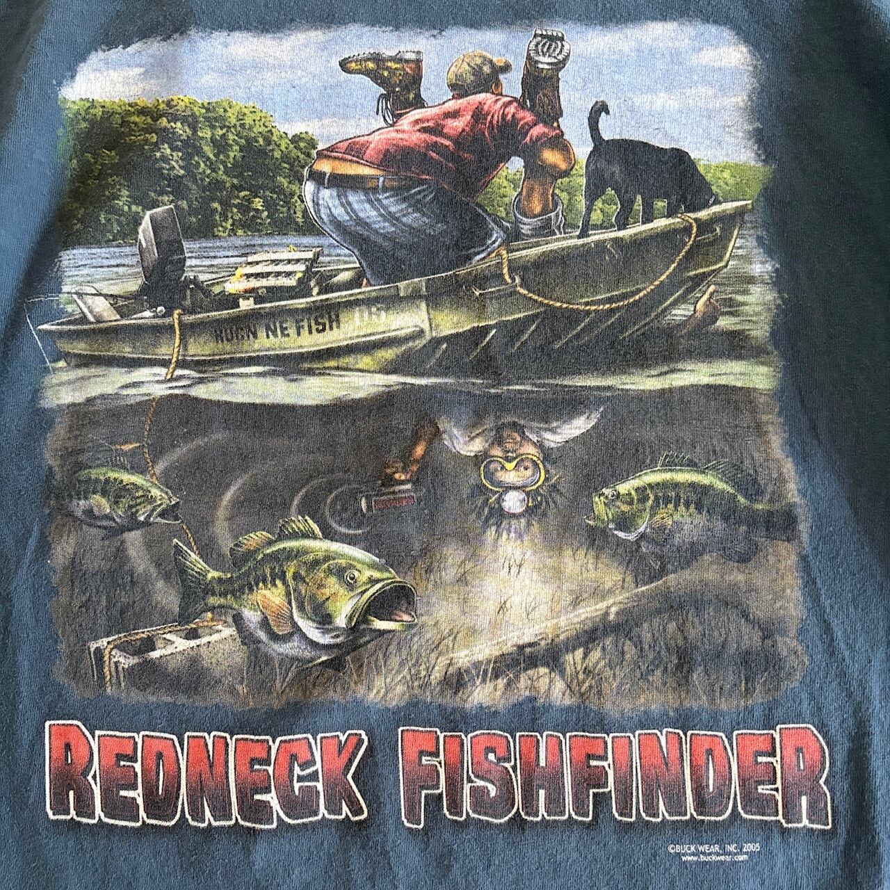 00s REDNECK FISHFINDER Tシャツ 古着 | DIZ 00s REDNECK FISHFINDER Tシャツ 古着 | DIZ