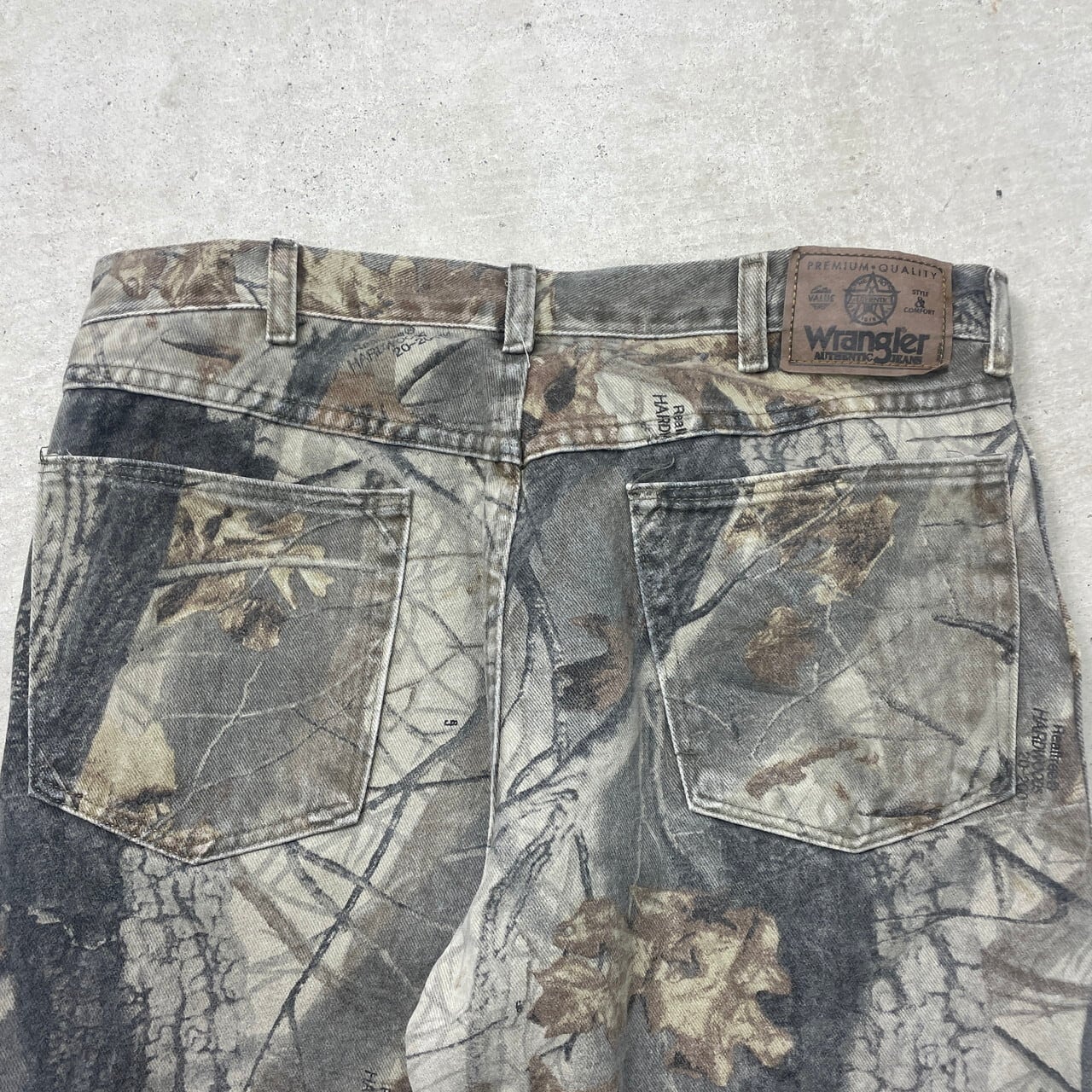 Wrangler ラングラー ダブルニー リアルツリーカモ 迷彩パンツ メンズ