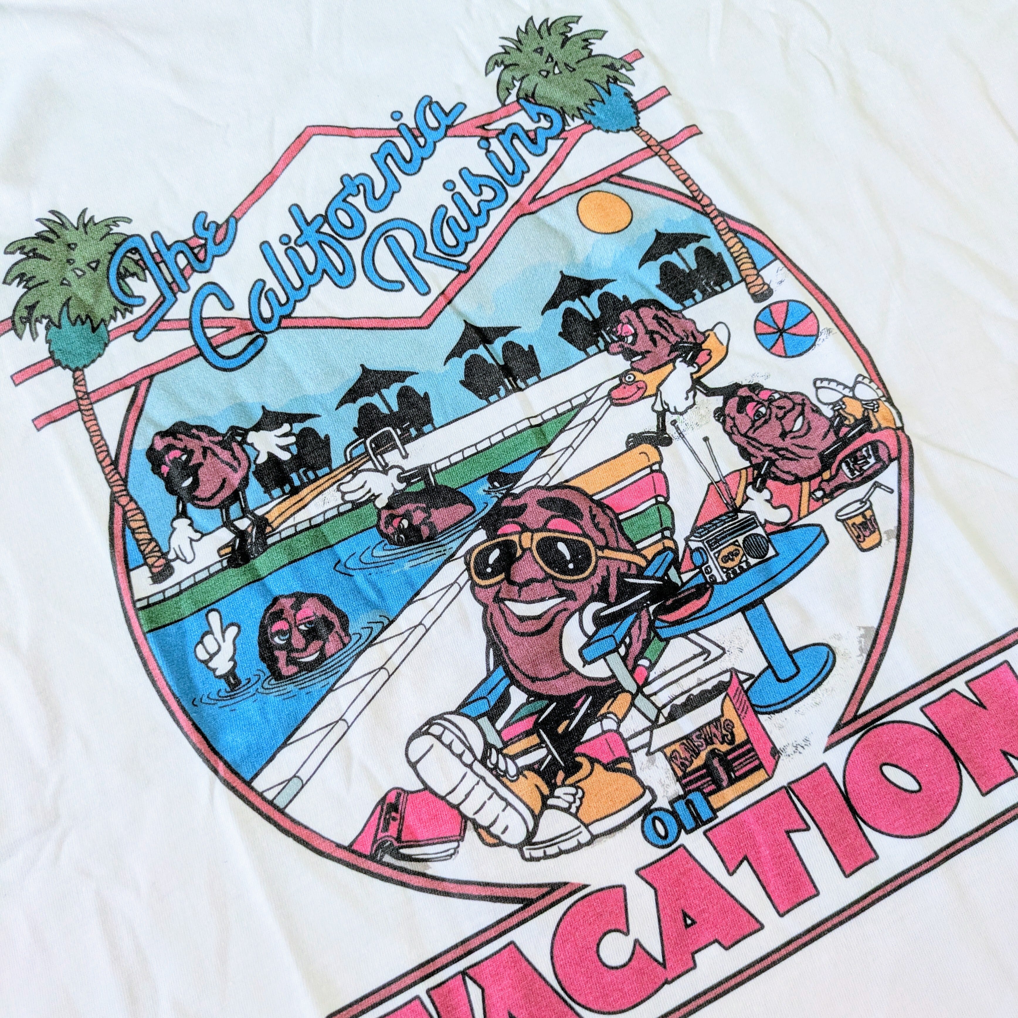 カリフォルニアレーズン セシル ライマビーン PVC ニンジン ビンテ d2O5 California Raisin カリフォルニア レーズン | HAPPY GO LUCKY