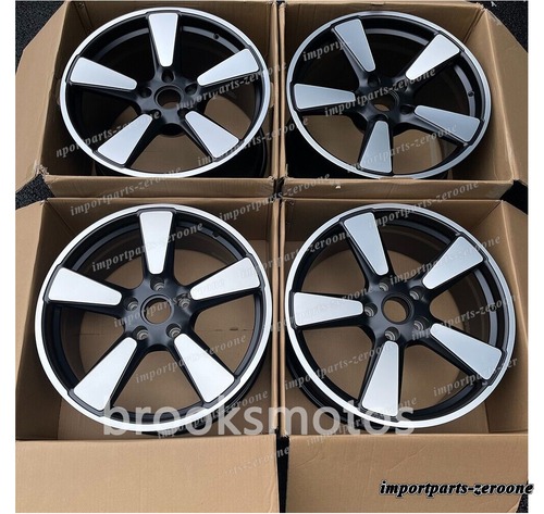 19インチ 新品マットブラックホイール 2016+ ポルシェ 718 ケイマンGTS 982 -BRN-11843-3