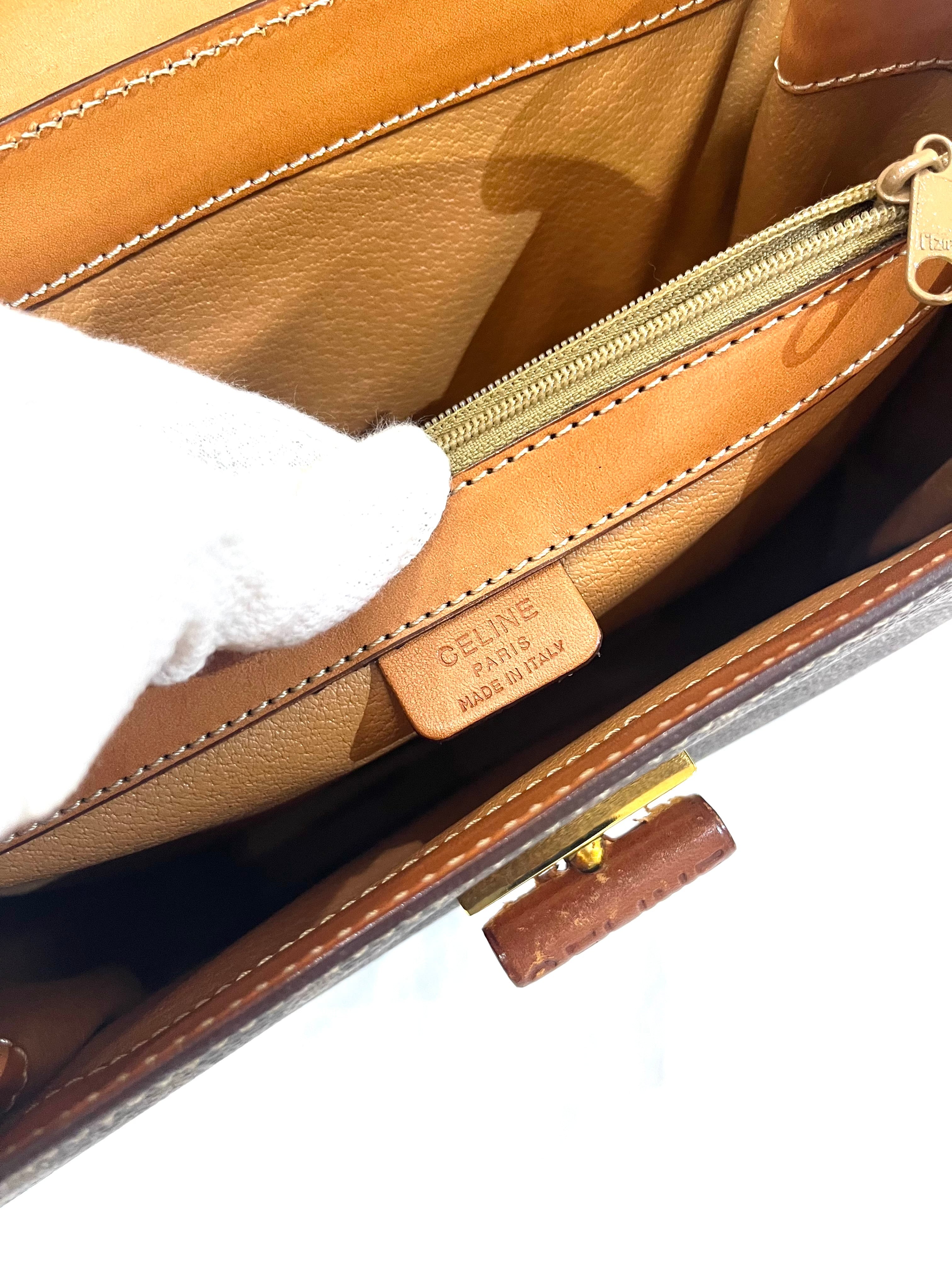 チャーム付き【CELINE】2608 セリーヌ ヴィンテージ マカダム 2WAY