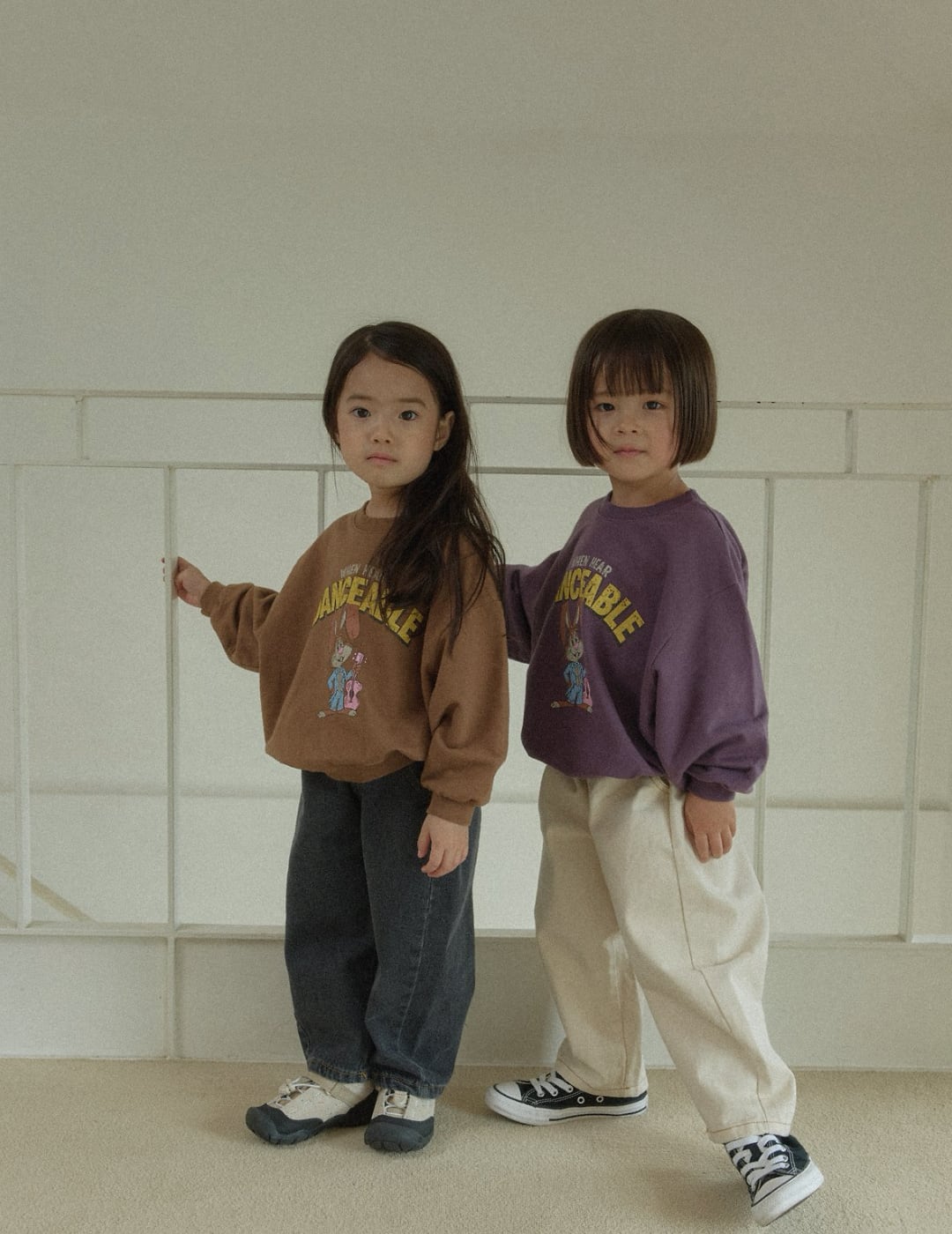 送料無料【予約】/ kids ワイドカーブドデニムパンツ /lalaland