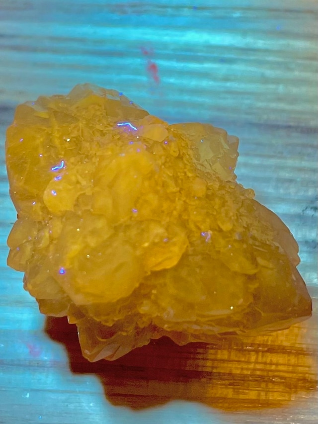 17) New found！蛍光・モロッコ産シトリン(S)