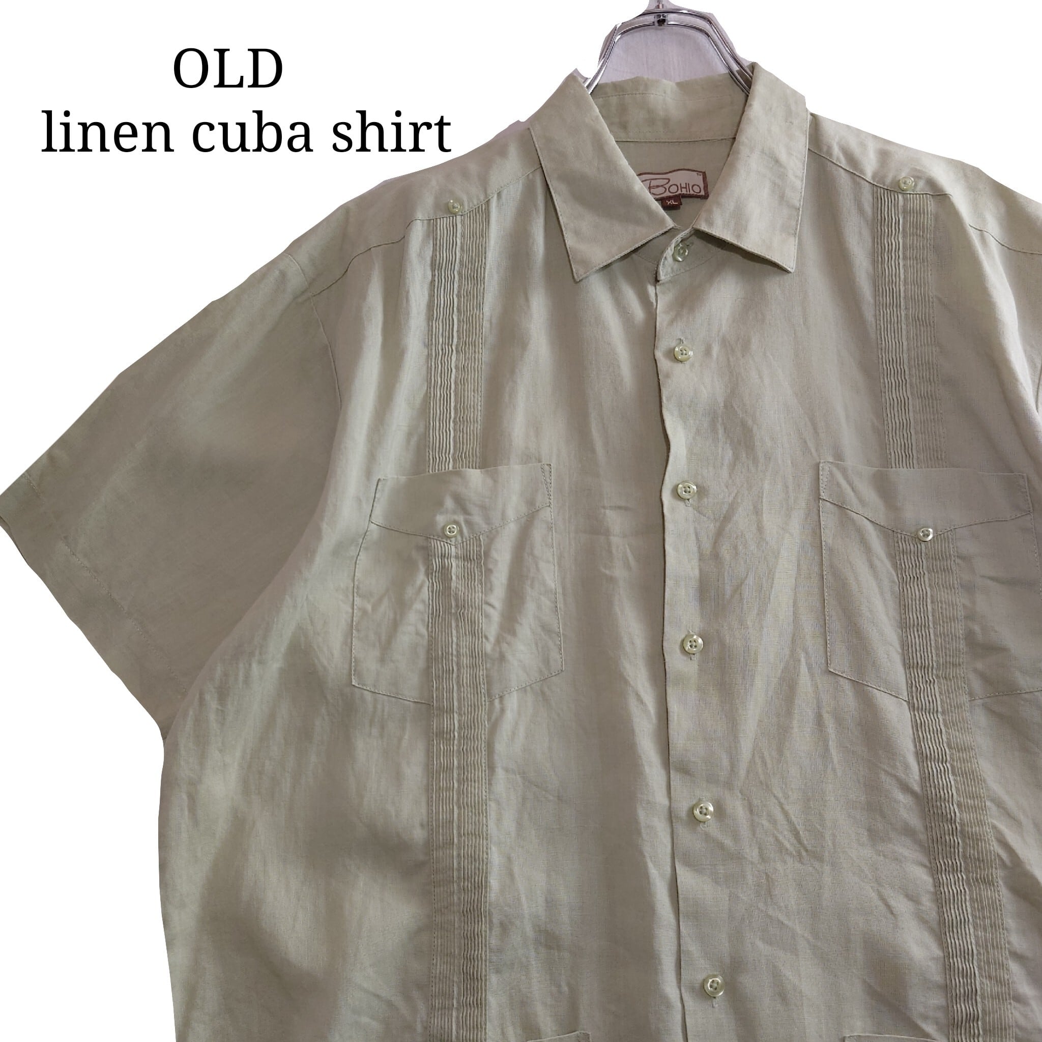 80s BOMANI CUBA SHIRTS キューバシャツ