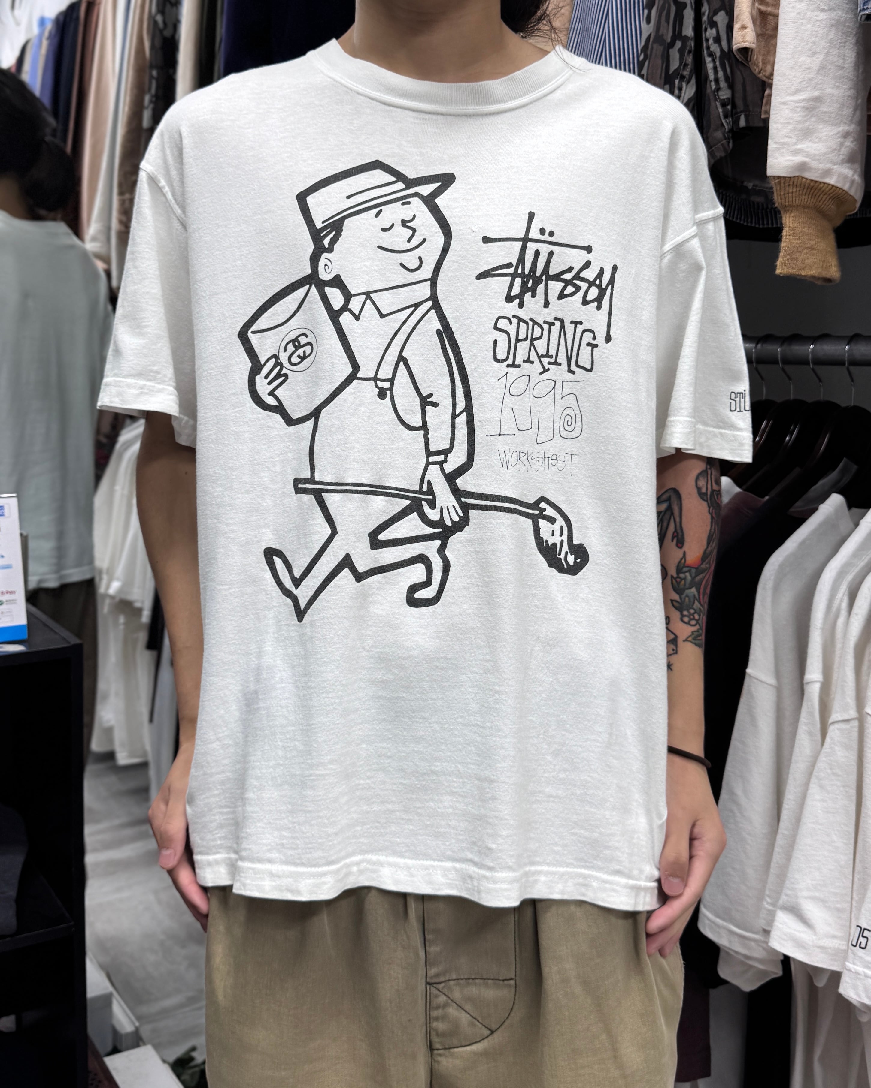 00's old stussy × MASH S.F. Design Photo Tee【Other Side店】 | curb