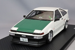 Ignition Model(イグニッションモデル) 1/18 Toyota Sprinter Trueno (AE86) 3Door TK-Street Ver White(トヨタ スプリンタートレノ AE86 3ドア TK-ストリート Ver ホワイト) IG3489