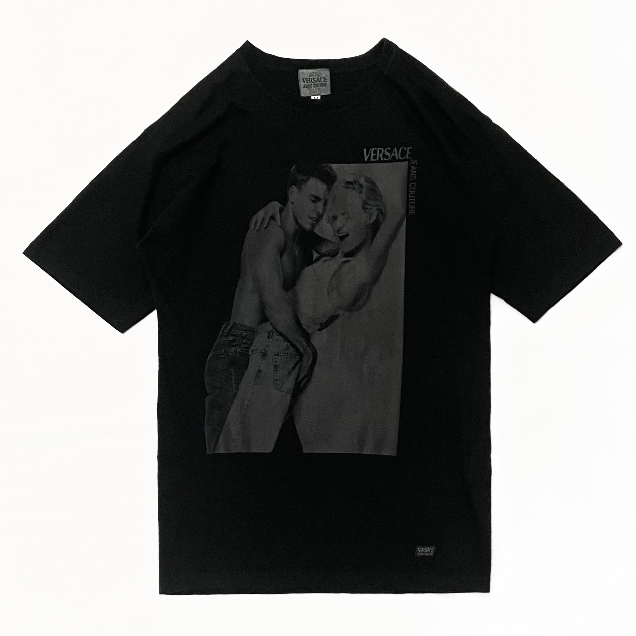 VERSACE JEANS COUTURE / 90s black shirts