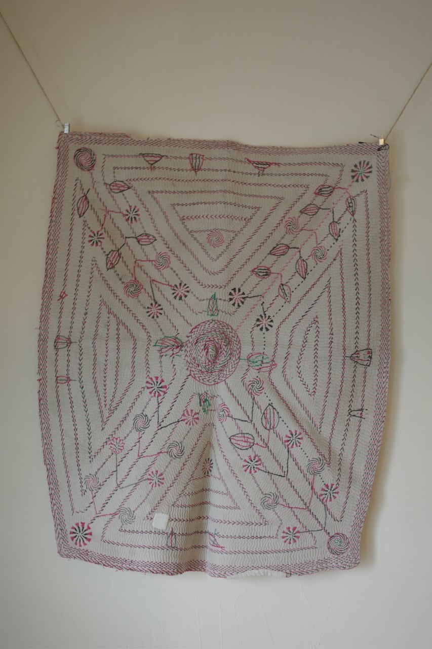 vintage kantha quilts