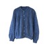 used mohair knit cardigan