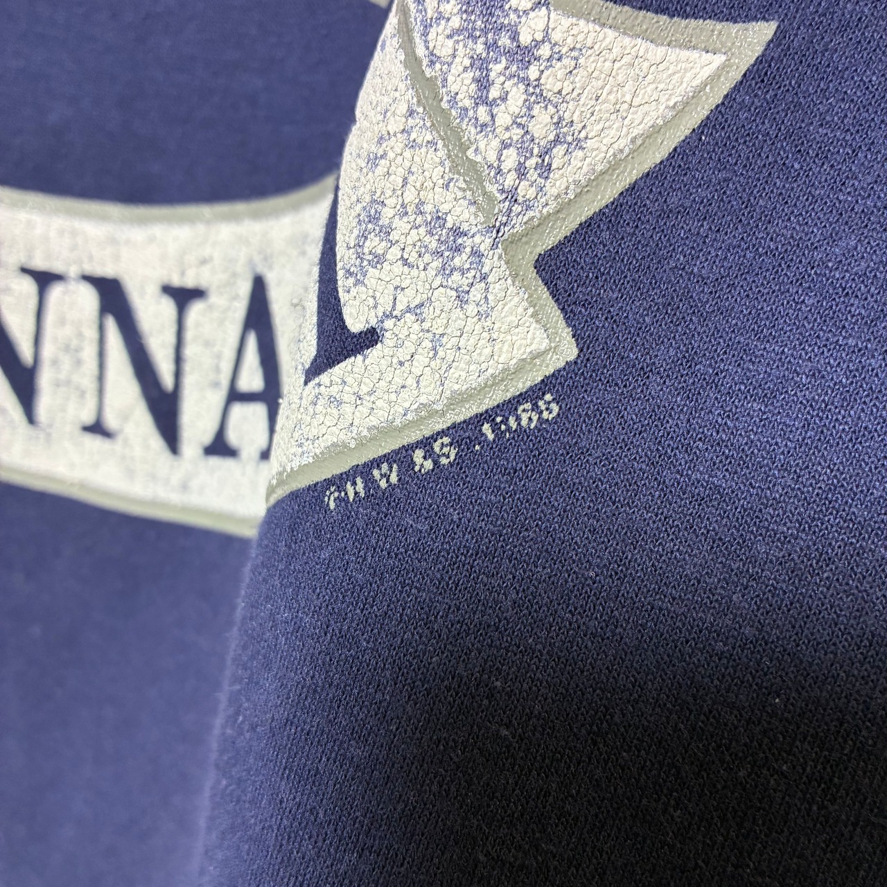 90s USA製 WOLF ヴィンテージTシャツ ネイビー ブタ