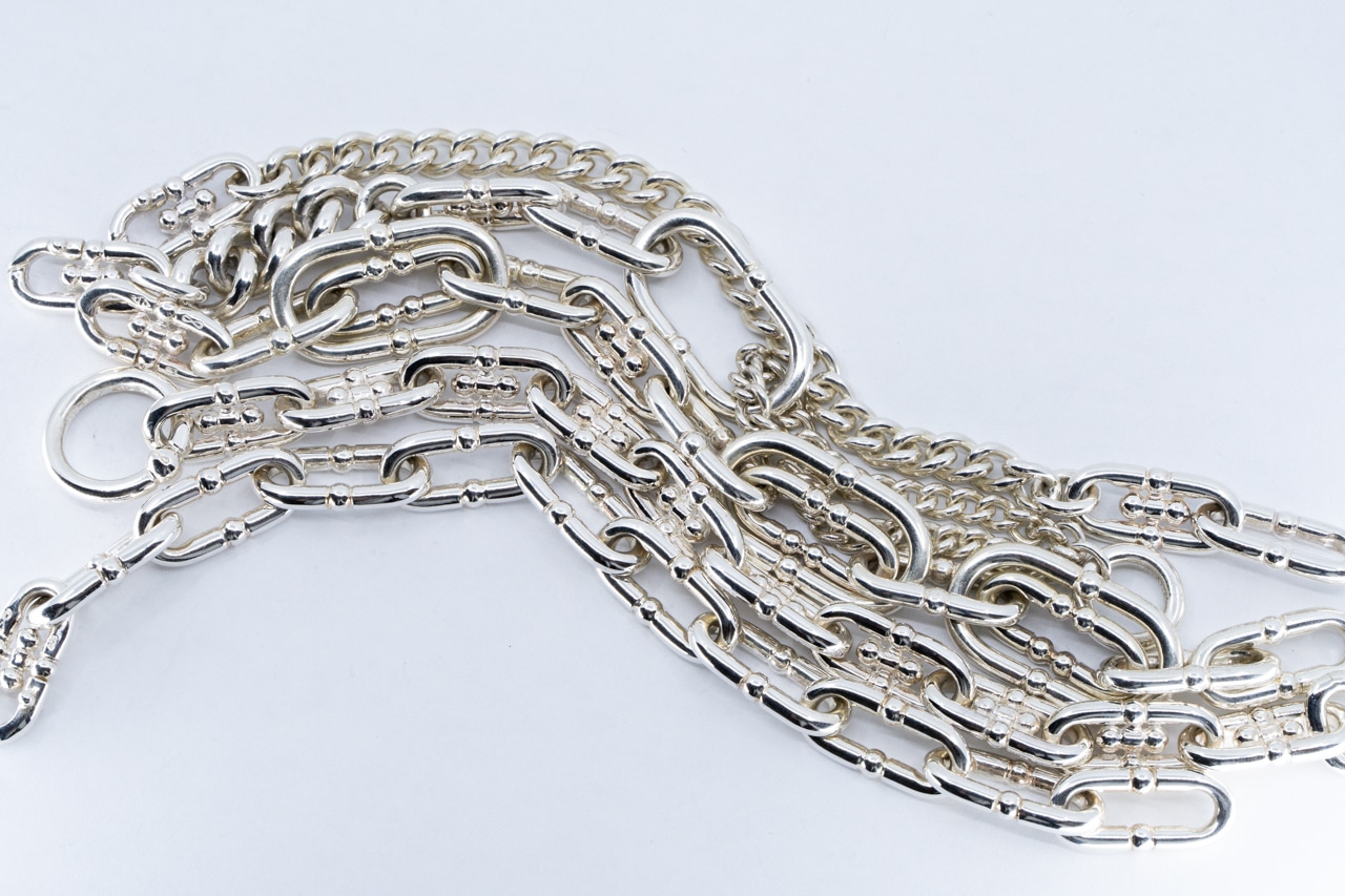 BN-113 BP chain link Bracelet(11コマ)