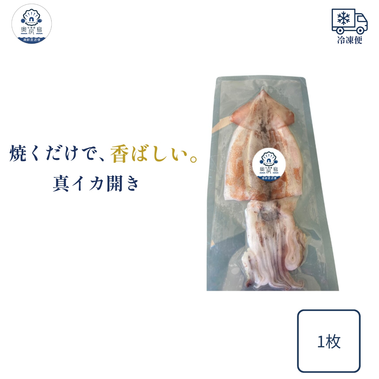 真イカ開き １枚
