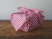 156ri050 Block Print Bandana d7 PINK
