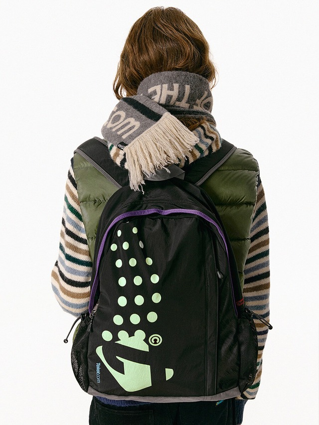 [TEKET] Dot-Com Backpack Black 正規品 韓国ブランド 韓国ファッション 韓国代行 日本 店舗 テケット