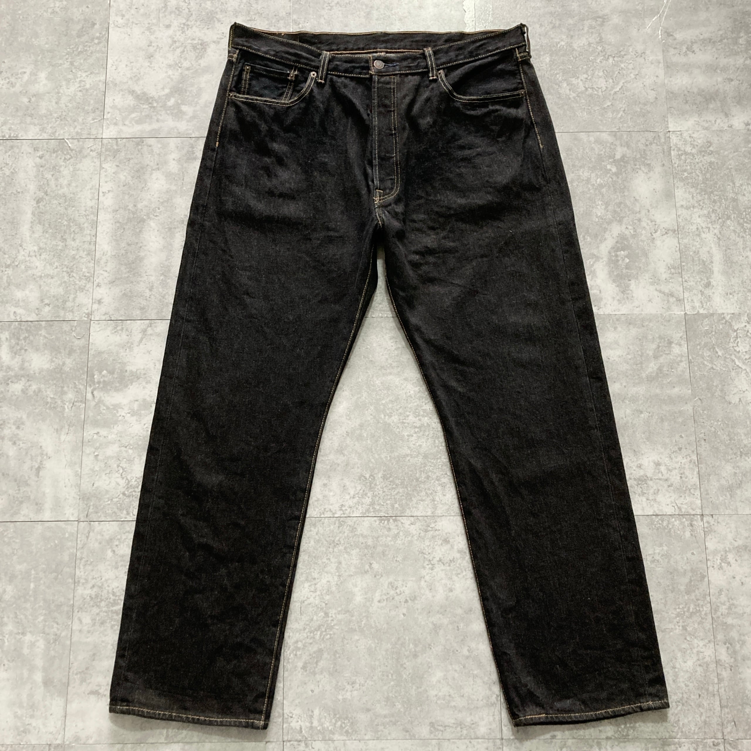 W40 L32】Levis 501 リーバイス ボタンフライ ビッグサイズ 先染め