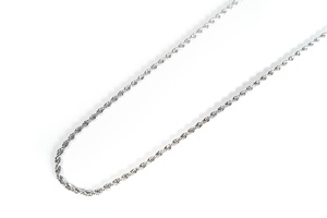 【316L twist chain necklace】 / SILVER