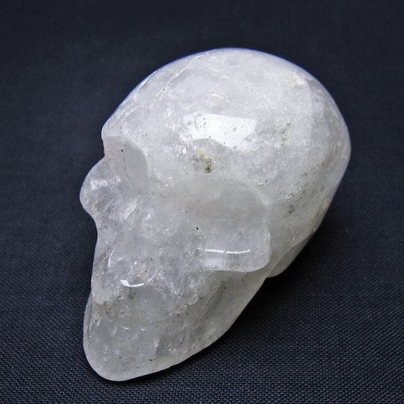 水晶 ドクロ スカル 置物 一点物 145-1753 | 天然石・パワーストーンの