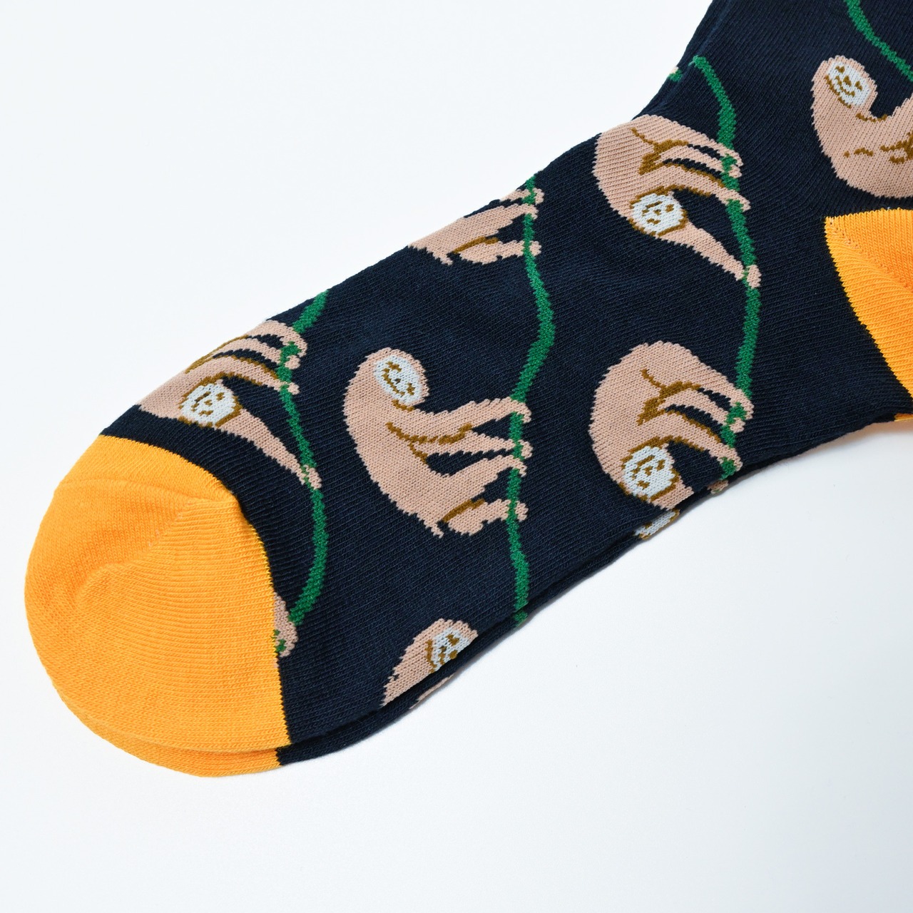 Smile sloth socks ニヤニヤナマケモノ ソックス - 4