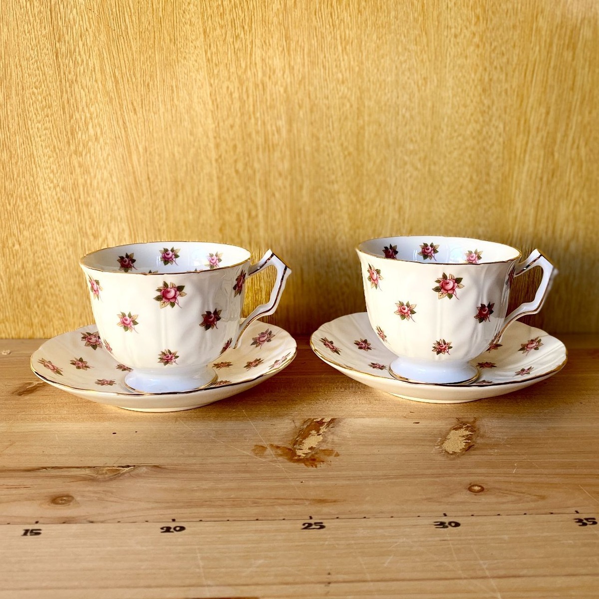 【used】AYNSLEY「ROSEDALE」カップ＆ソーサーセット | セレクト ナツノヒ -古道具と工芸品-