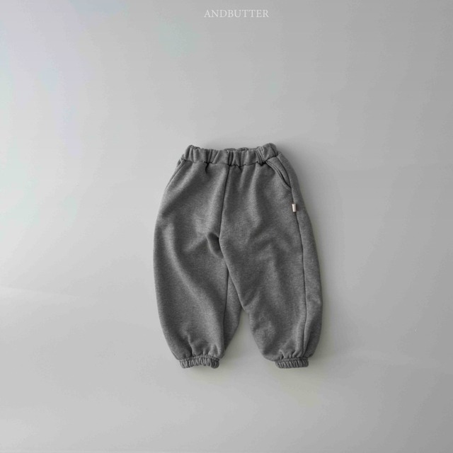 《送料無料》予約:ポケットジョガーパンツ【ANDBUTTER】※ジュニアサイズ
