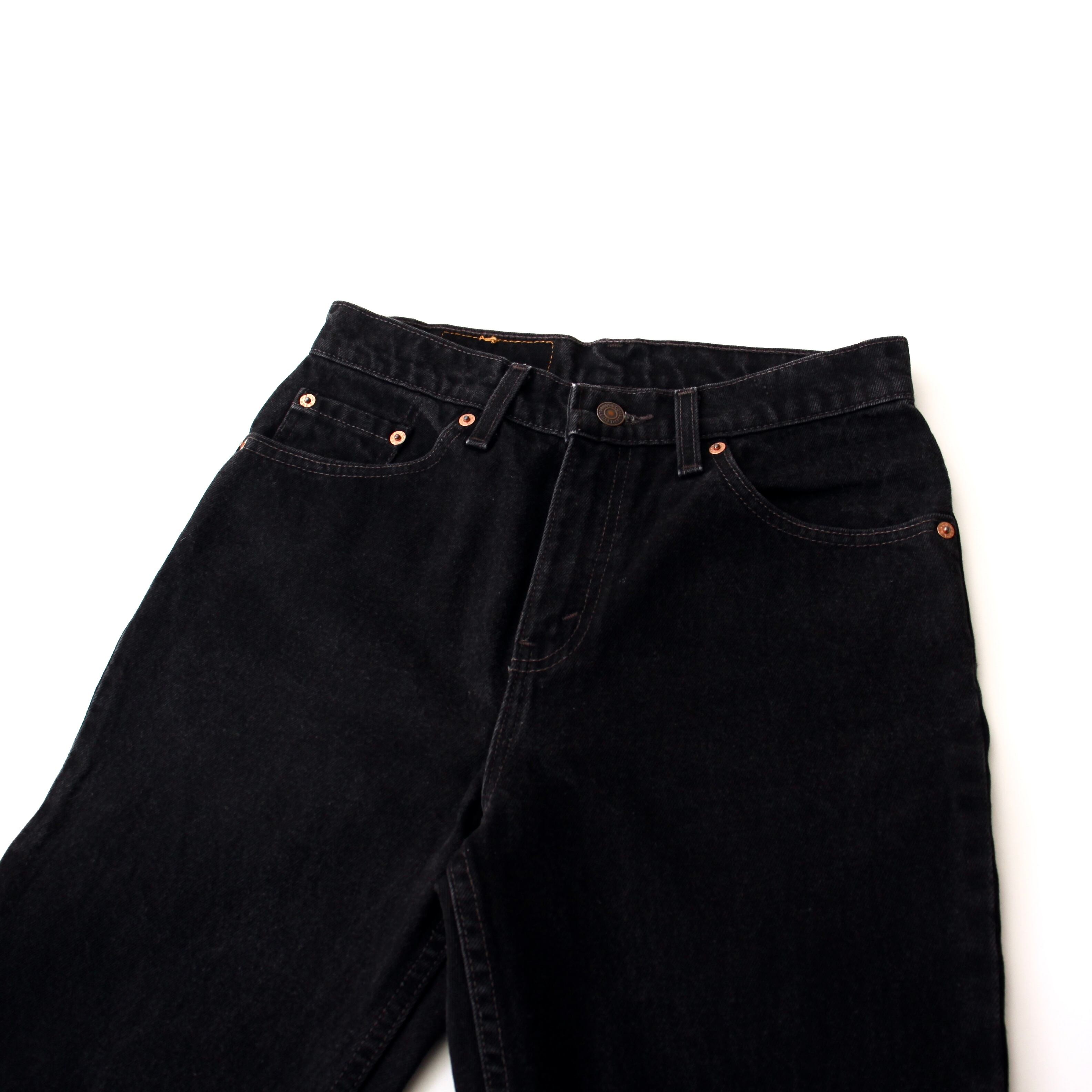 0564. 1990's Levi's 517 made in USA ダブルブラック 先染め 0564. 1990's Levi's 517 made in USA ダブルブラック 先染め