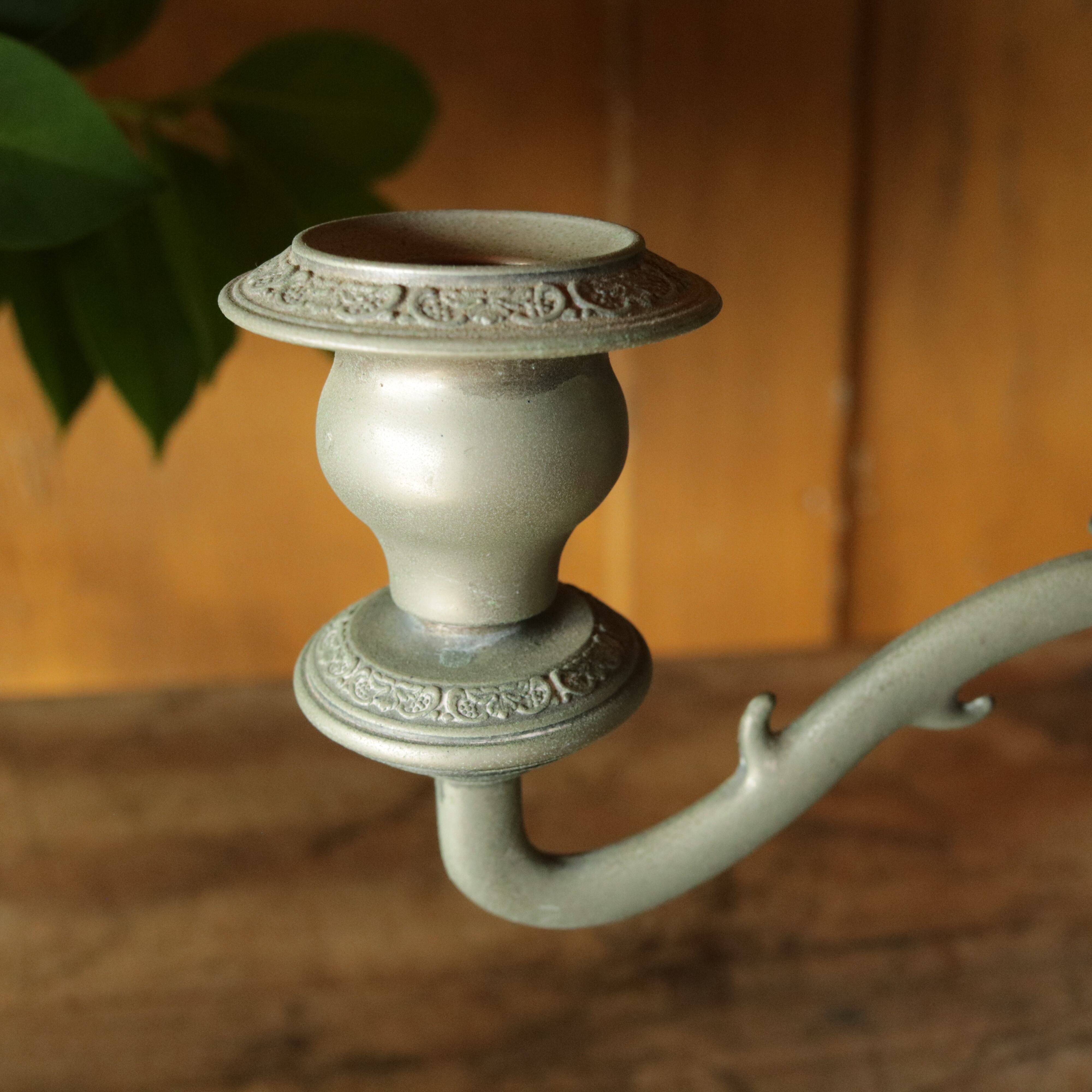 イギリスアンティーク　燭台　キャンドルスタンド　VINERS社 アンティーク イギリス 燭台 キャンドルスタンド | 直香園芸