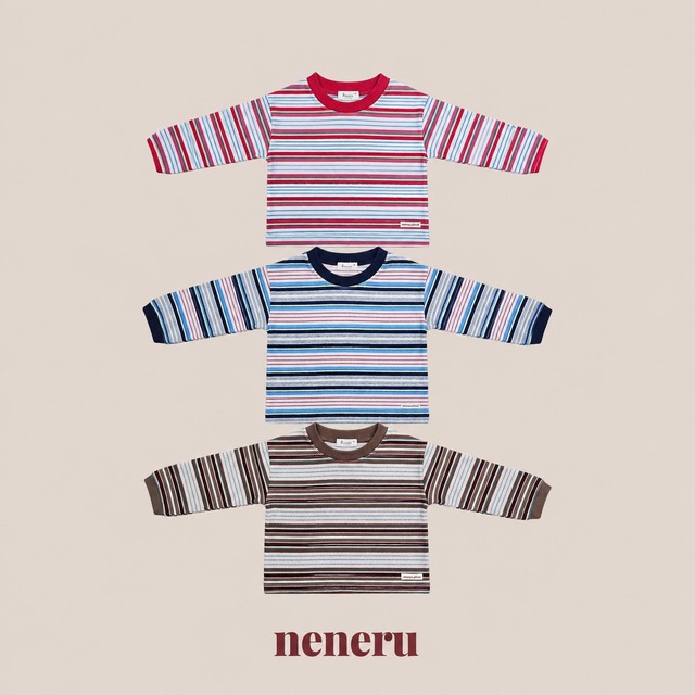 【取寄】neneru|tammy tee|タミーTシャツ|12M-XL|kids|26 autumn