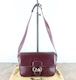 .VINTAGE CELINE CARRIAGE LOGO LEATHER SHOULDER BAG MADE IN ITALY/ヴィンテージセリーヌ馬車ロゴレザーショルダーバッグ2000000054742