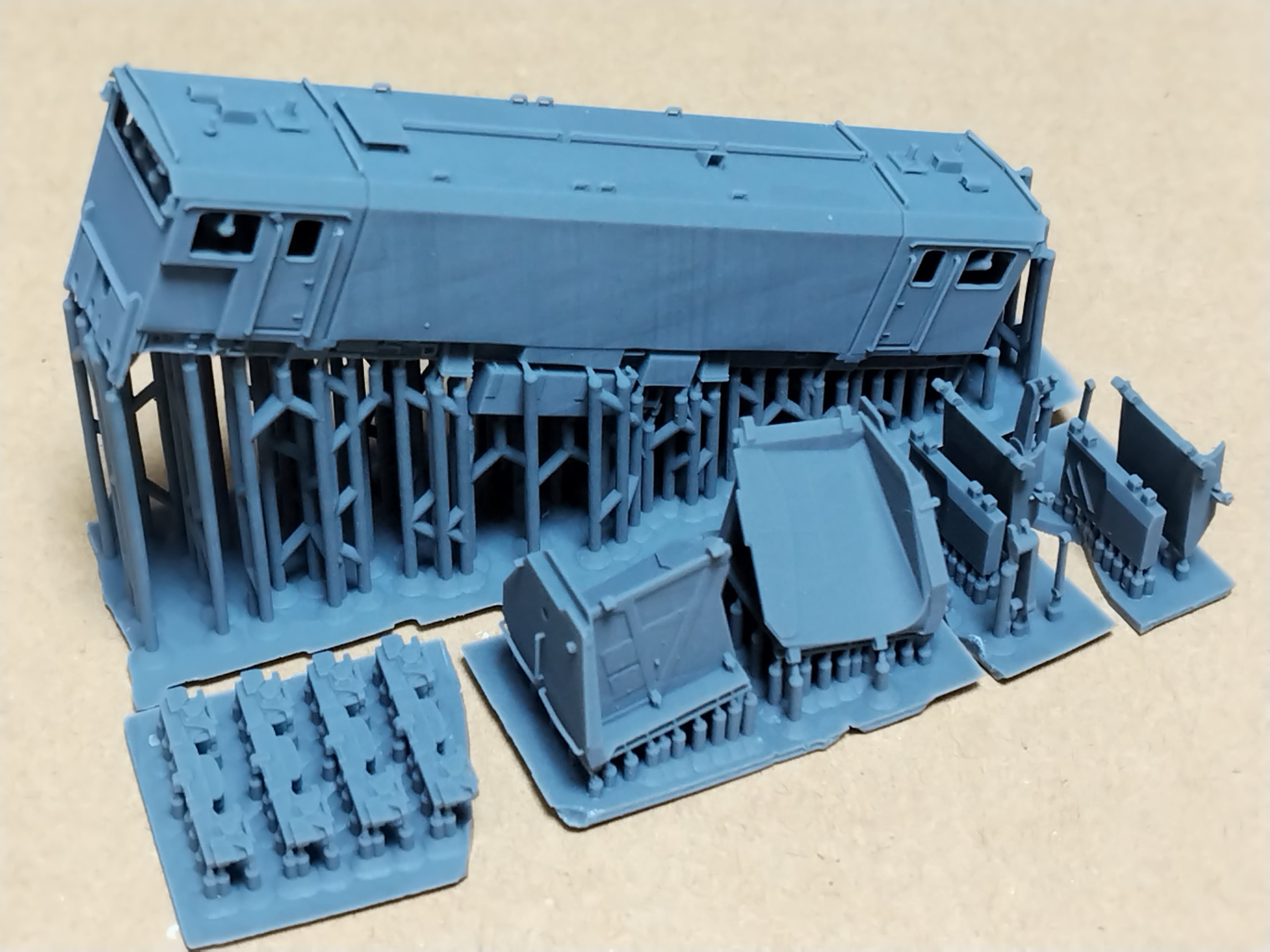 自作Nゲージ キヤ141系 3Dプリンター出力 2両キット 未塗装ボディーキット Nゲージ キヤ291 組立キット | 北月重工