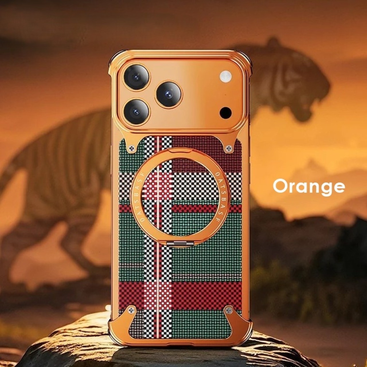 ◆iPhone 17/Pro/Pro Max◆ Carbon Fiber Texture Aluminum Phone Case / カーボンファイバー テクスチャー アルミニウム スマホケース