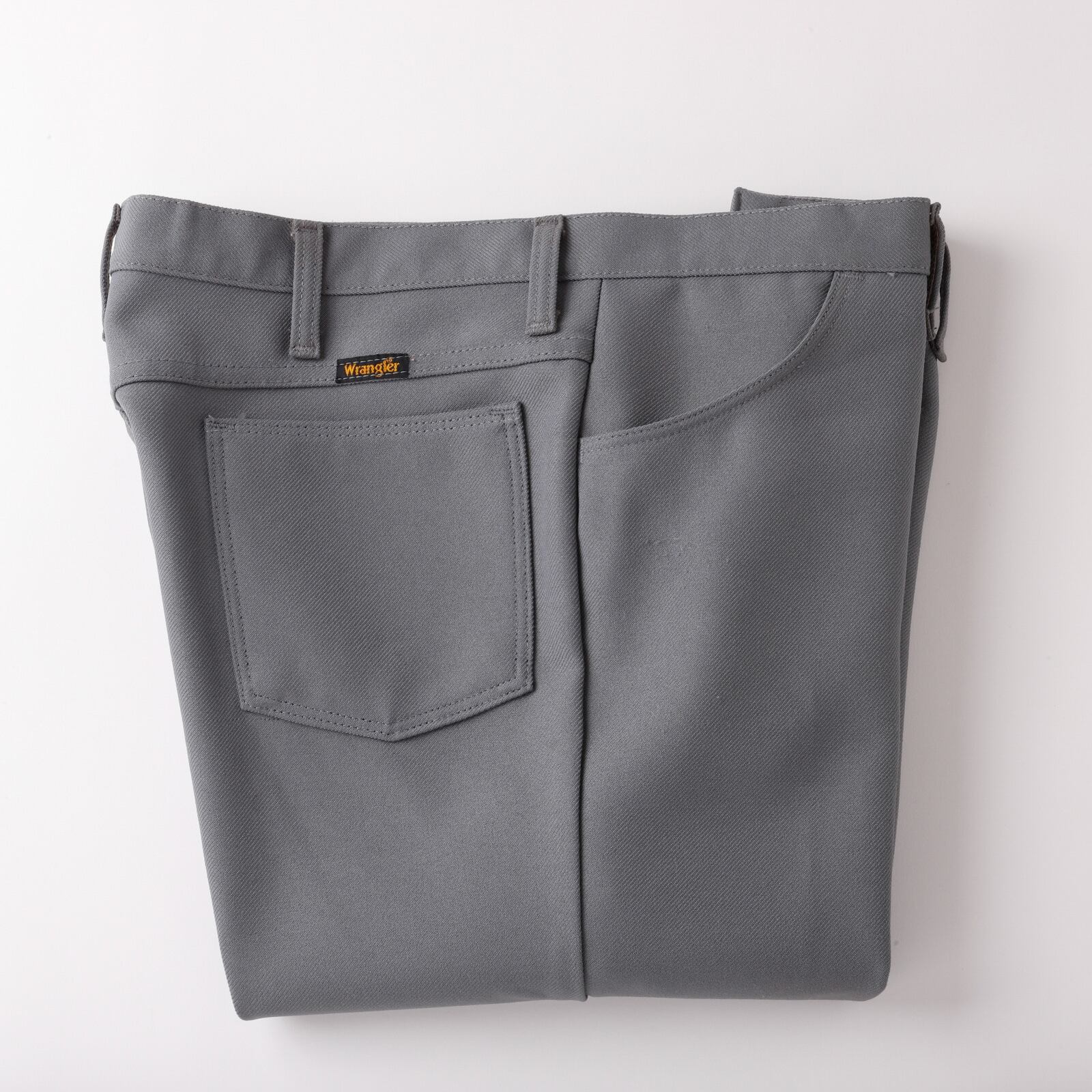 美品】80s Wrangler vintage slacks pants about W38 Gray mint