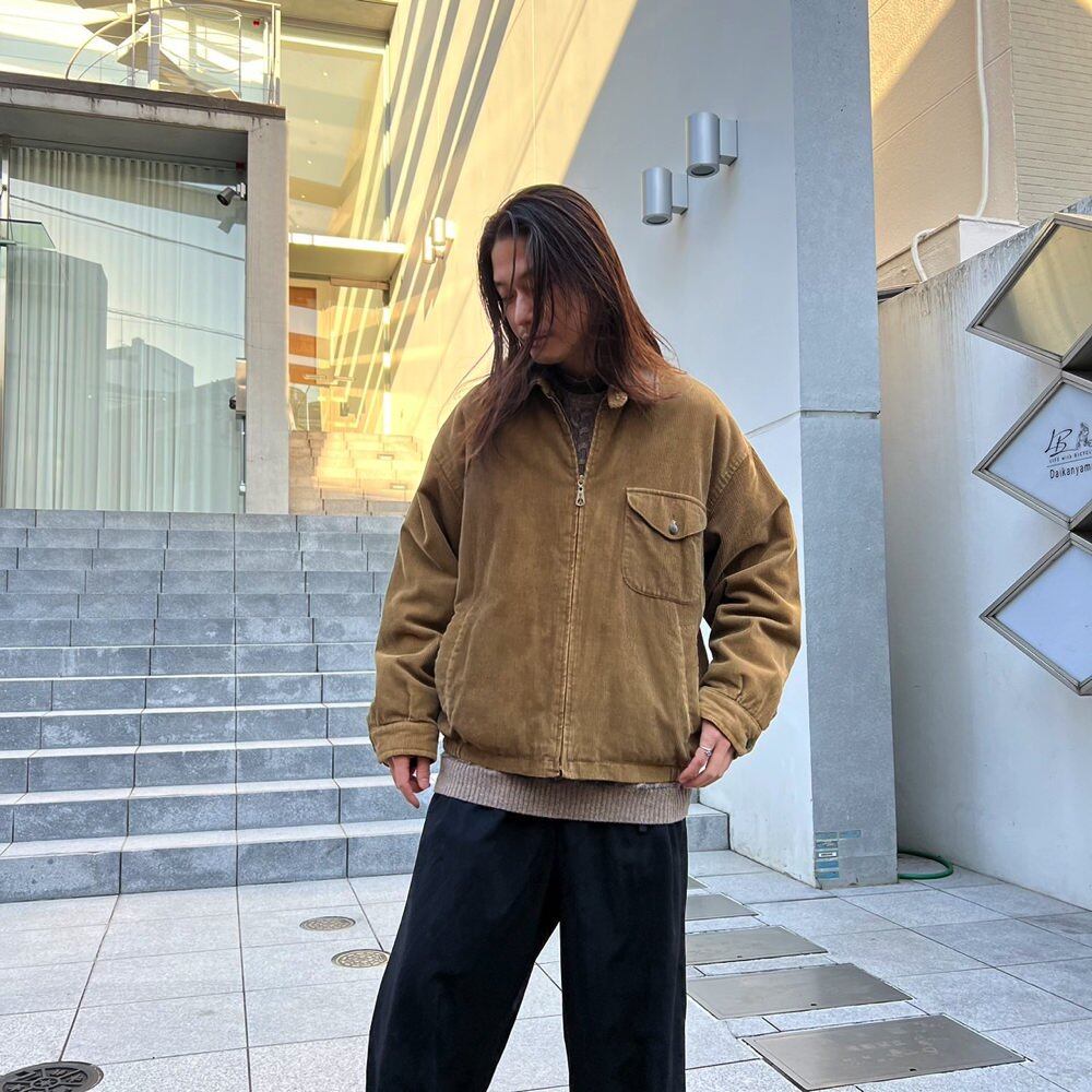 nautica] Vintage Corduroy Jacket [1990s-] Vintage Leather Collar