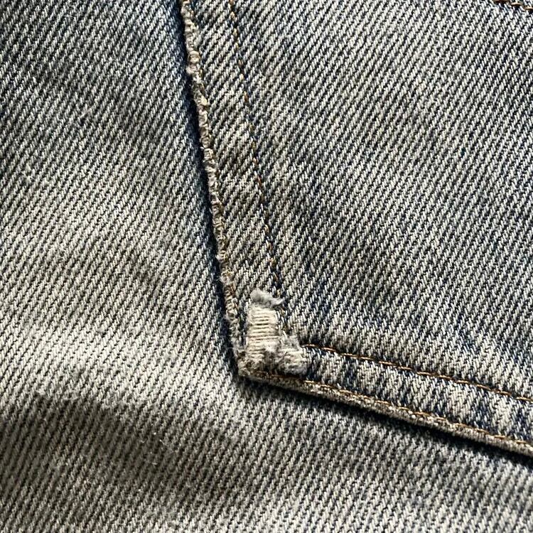 W31 L36】90's US.Levis 501 リーバイス バレンシア工場(555) ボタン裏